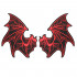 Gothic Bat Wings Paar Vampire Wings Sleeve Handmade Patch