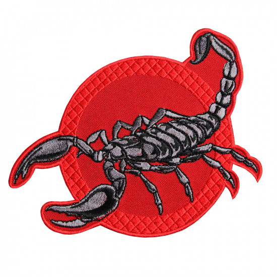 Scorpion Spetsnaz Airsoft Game Military Zodiac Patch handmade embroidery