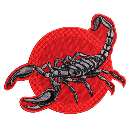 Scorpion Spetsnaz Airsoft Game Military Zodiac Patch handmade embroidery Scorpion Spetsnaz Airsoft Game Military Zodiac Patch handmade embroidery