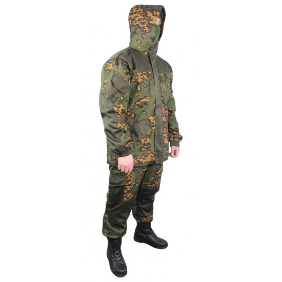 Gorka-5 Uniforme tactique Frog Camo Camo Fleece Chaude uniforme d'hiver