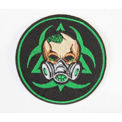 STALKER Tschernobyl-Mutanten unterzeichnen die Stickerei der Strahlengasmaske STALKER Tschernobyl-Mutanten unterzeichnen die Stickerei der Strahlengasmaske
