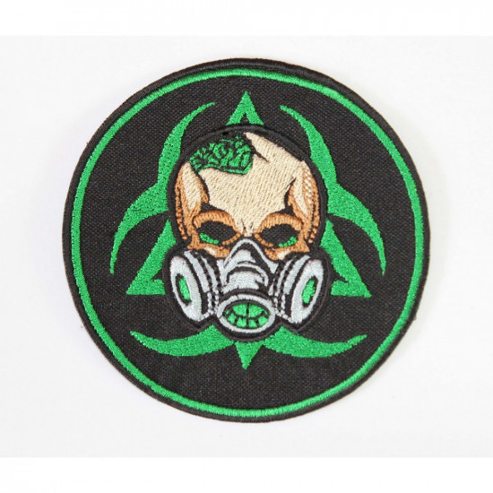 STALKERチェルノブイリ変異体が放射線防毒マスクパッチ刺繍に署名