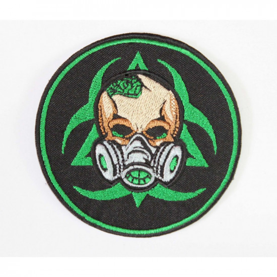 STALKER Tchernobyl mutants signent la broderie de patch de masque à gaz de rayonnement