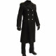 Russian navy fleet officer woolen winter coat