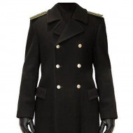 Oficial veloz naval ruso abrigo de invierno de lana Oficial veloz naval ruso abrigo de invierno de lana