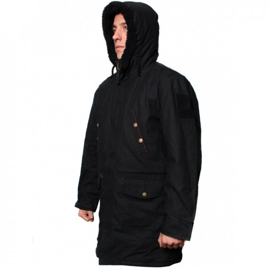Long winter Jacket Warm black coat for everyday use Long winter Jacket Warm black coat for everyday use