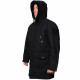 Long winter Jacket Warm black coat for everyday use