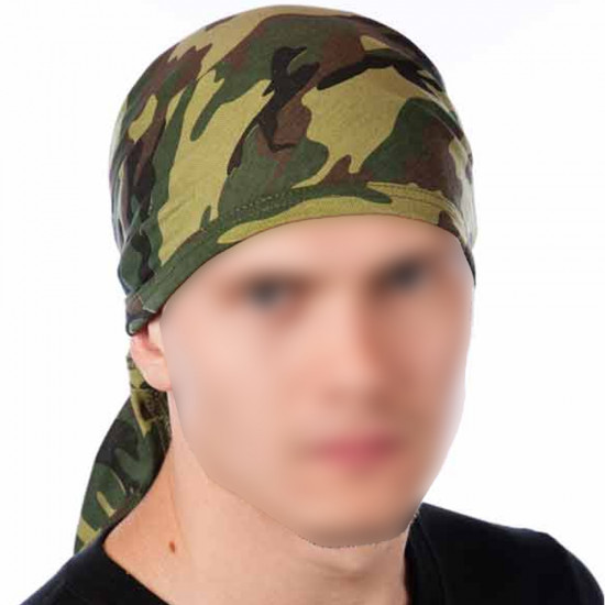 Headscarf bandana Black/Digital Camo/Grey Flora/Green Flora Headscarf bandana Black/Digital Camo/Grey Flora/Green Flora