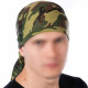  Russian Headscarf military bandana Black/Digital Camo/Grey Flora/Green Flora