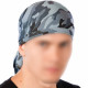 Foulard bandana Noir/Digital Camo/Gris Flora/Vert Flora