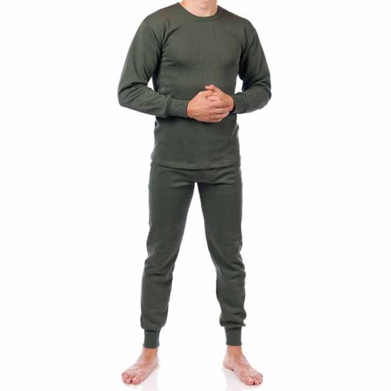 Russian Military Underwear Fleece Pajama Black/Olive/Digital Camo
