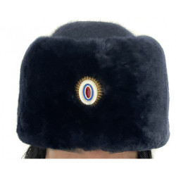 Woman Warm Hat for Police Department Female Ushanka for Policewomen   Woman Warm Hat for Police Department Female Ushanka for Policewomen
