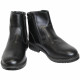 Airsoft Modern Parade Demi-Season Black Boots on the zipper