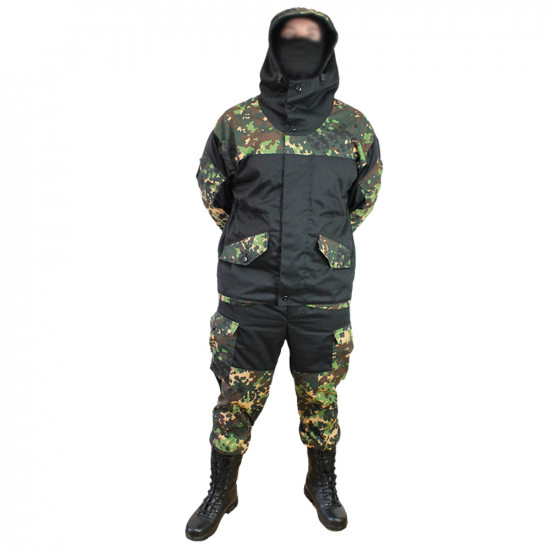 Gorka 3 Izlom Tarnuniform Taktische Jacke und Hose Professionelles Nylon-Set für Jagd und Angeln Airsoft-Tarnanzug