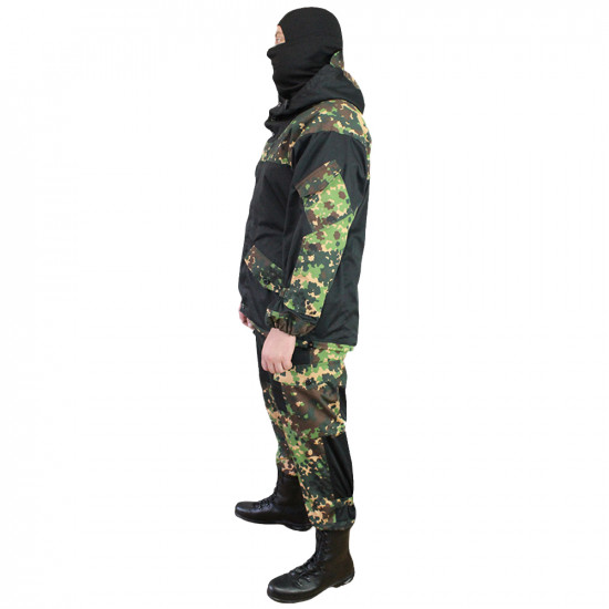 Gorka 3 Izlom Tarnuniform Taktische Jacke und Hose Professionelles Nylon-Set für Jagd und Angeln Airsoft-Tarnanzug