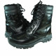 Special Forces Black Boots with fur Russian Army