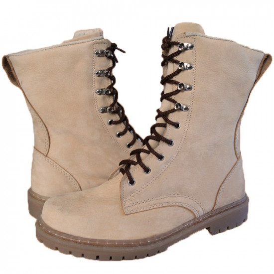 Bottes d'hiver en nubuck Airsoft T3