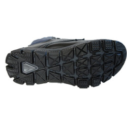 Chrome Black with Blue Outdoor Boots M130   Chrome Black with Blue Outdoor Boots M130