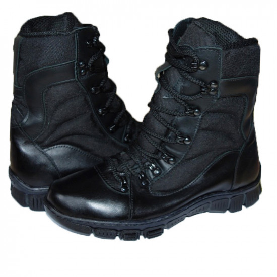 Airsoft Tactical Summer Outdoor Black Boots with Cordura