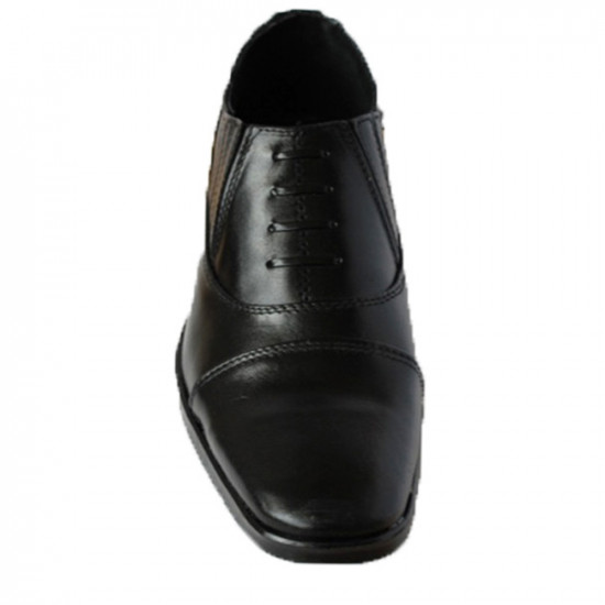 Russian Parade Black Leather Officer's shoes