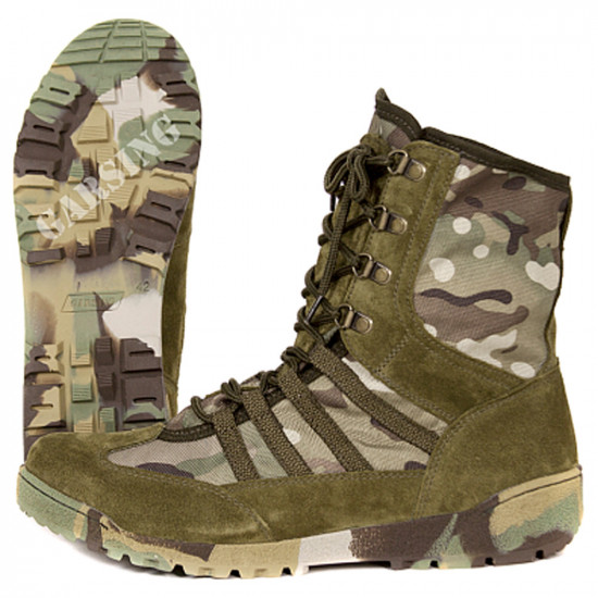 Airsoft Modern Multicam Botas tácticas para exteriores Modelo 131