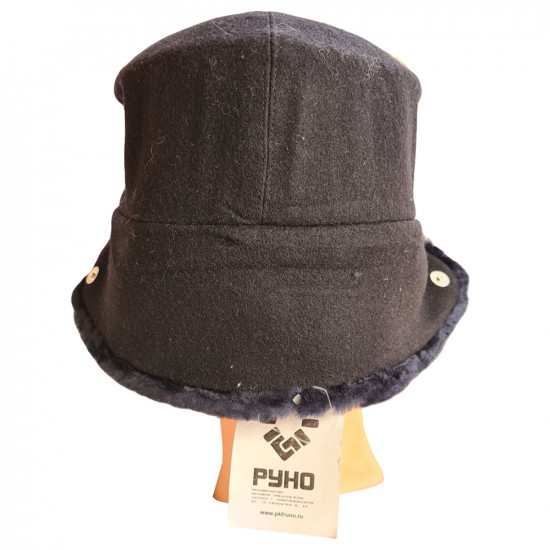 ​ Sombrero de invierno de policía original ruso Vintage Ushanka URSS