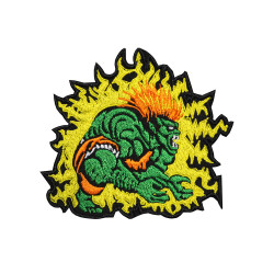 Game Champion Street Fighter Sleeve Embroidered Sew-on/Iron-on/Velcro Patch Game Champion Street Fighter Sleeve Embroidered Sew-on/Iron-on/Velcro Patch