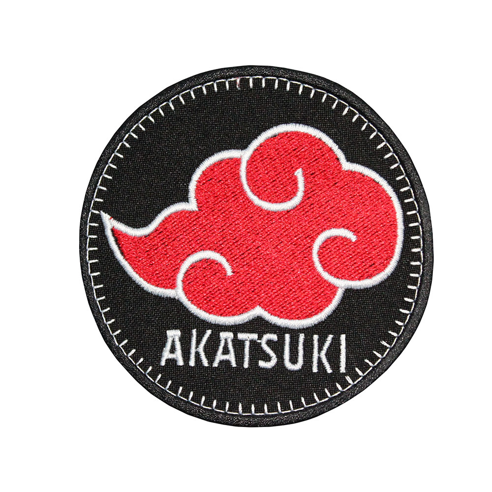 Naruto Shippuden Anime Sasori Kanji Embroidered Patch 