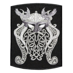 Scandinavian God Odin Embroidered Sew-on / Iron-on / Velcro Patch Scandinavian God Odin Embroidered Sew-on / Iron-on / Velcro Patch