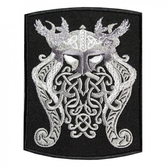 Dieu scandinave Odin brodé à coudre / thermocollant / patch velcro