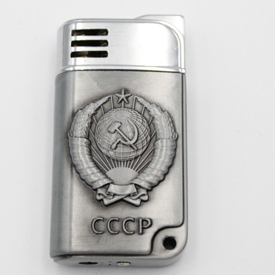 USSR Russian Lighter with Soviet Union logo USSR Russian Lighter with Soviet Union logo
