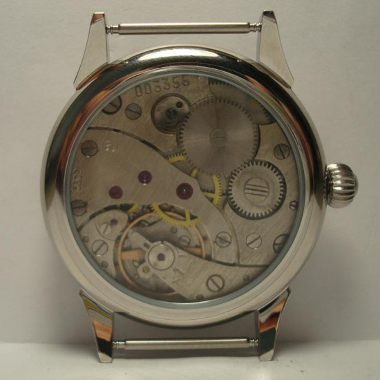  Vintage transparent Wristwatch Molnija men's gift
