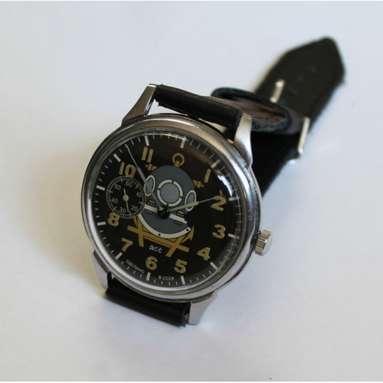 REPLICA reloj de pulsera de buceo Naval Fleet secreto ruso DSS