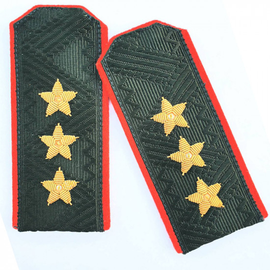 Hombreras de coronel general ruso de la URSS.