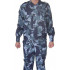 Summer "Kukla" uniform Rip-stop gray camouflage "Doll" suit Airsoft camo jacket and trousers