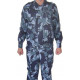 Summer "Kukla" uniform Rip-stop gray camouflage suit Airsoft camo jacket and trousers