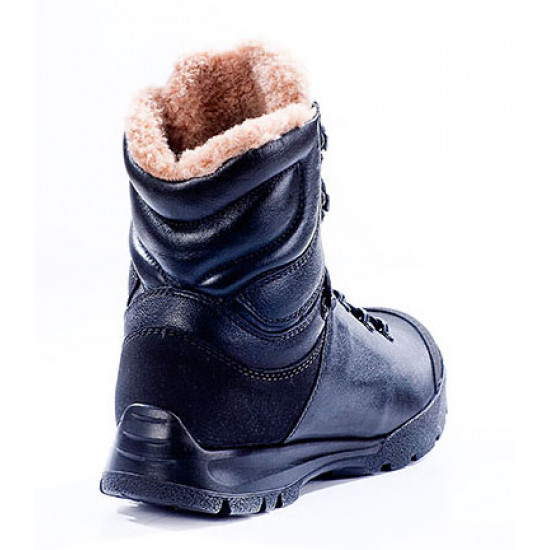 Bottes tactiques d'hiver chaudes en cuir Airsoft "wolverine" 24044