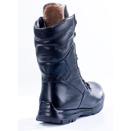 Botas tácticas de invierno cálidas de cuero Airsoft "hunter" 6223