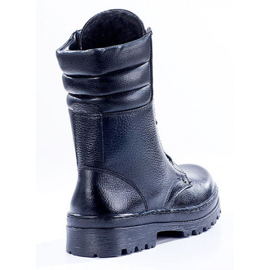 Bottes d`assaut tactiques d`hiver chaudes de cuir russes omon 700