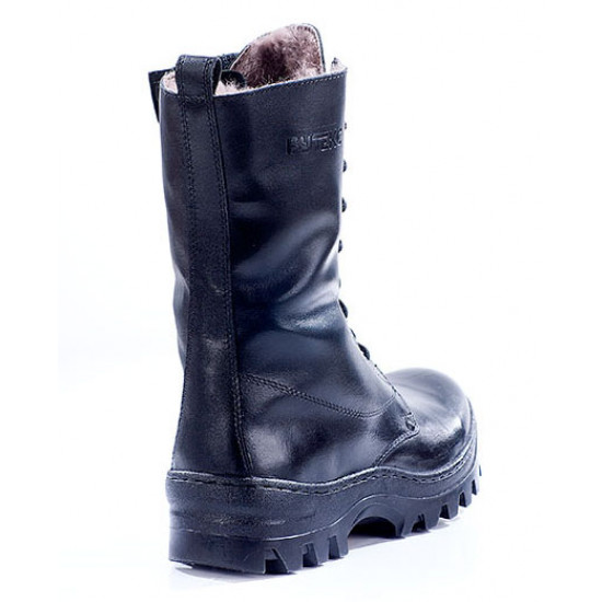 Bottes tactiques d'hiver chaudes en cuir Airsoft "aviator" 79