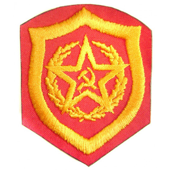   sleeve patch "military motorized troops"  34
