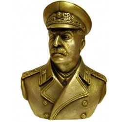 bronze joseph stalin soviet bust   bronze joseph stalin soviet bust