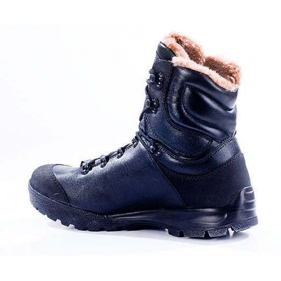 Bottes tactiques d'hiver chaudes en cuir Airsoft "wolverine" 24044