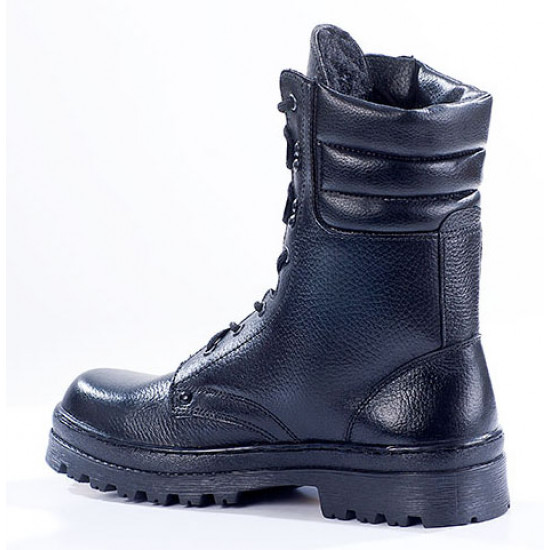 Russian leather warm winter tactical assault boots 