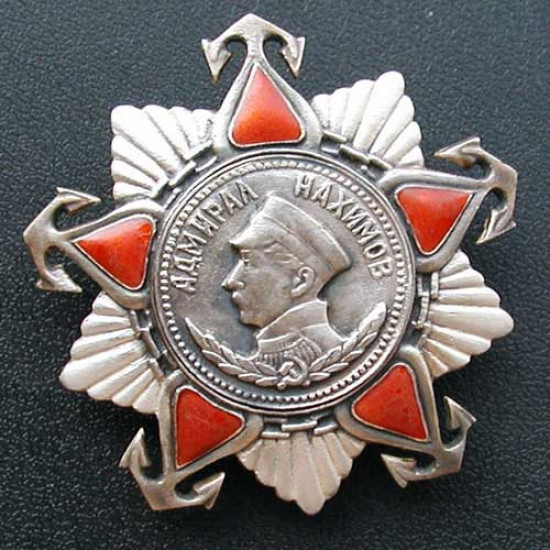 Soviet military order of nakhimov ll degree ussr