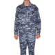 Summer tactical uniform Rip-stop gray camo suit Airsoft jacket and pants