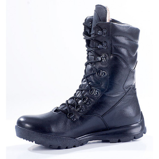 Botas tácticas de invierno cálidas de cuero Airsoft "hunter" 6223