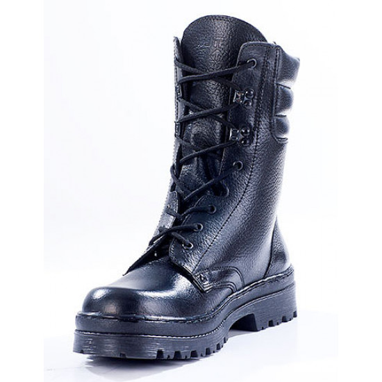 Russian leather warm winter tactical assault boots 