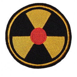 airsoft nuclear radiation symbol chernobyl patch 97   airsoft nuclear radiation symbol chernobyl patch 97