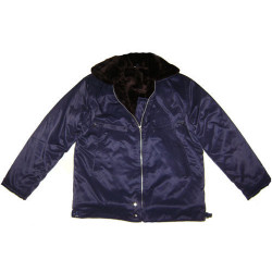 Soviet military winter pilot blue jacket Soviet military winter pilot blue jacket